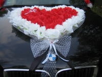 Прокат оригинальных украшений на свадебные автомобили! 